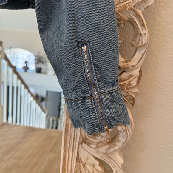 Cropped Jean jacket - Picture 5 of 8